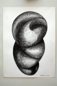 Studio per scultura, 1994