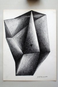 Studio per scultura, 1977